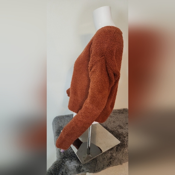 Stars Above Loungewear Sweater Brown / Orange - Picture 2 of 10